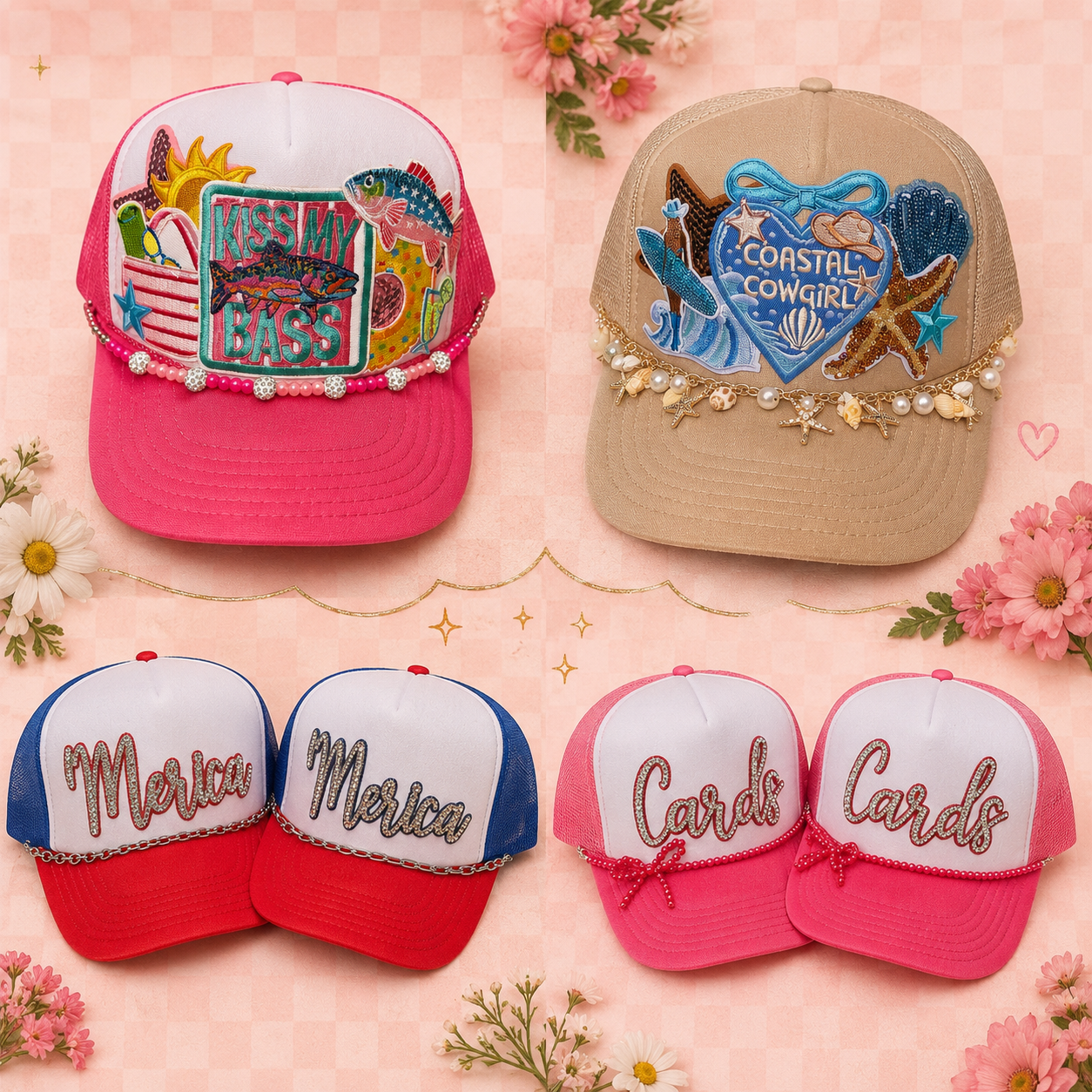 Custom Trucker Hats (Live Only)